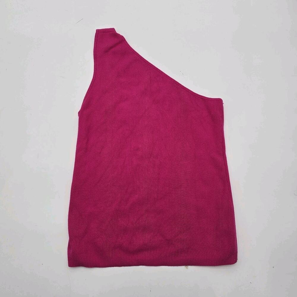 Anthropologie Top Womens Large Tank One Shoulder Knit Sweater Maeve